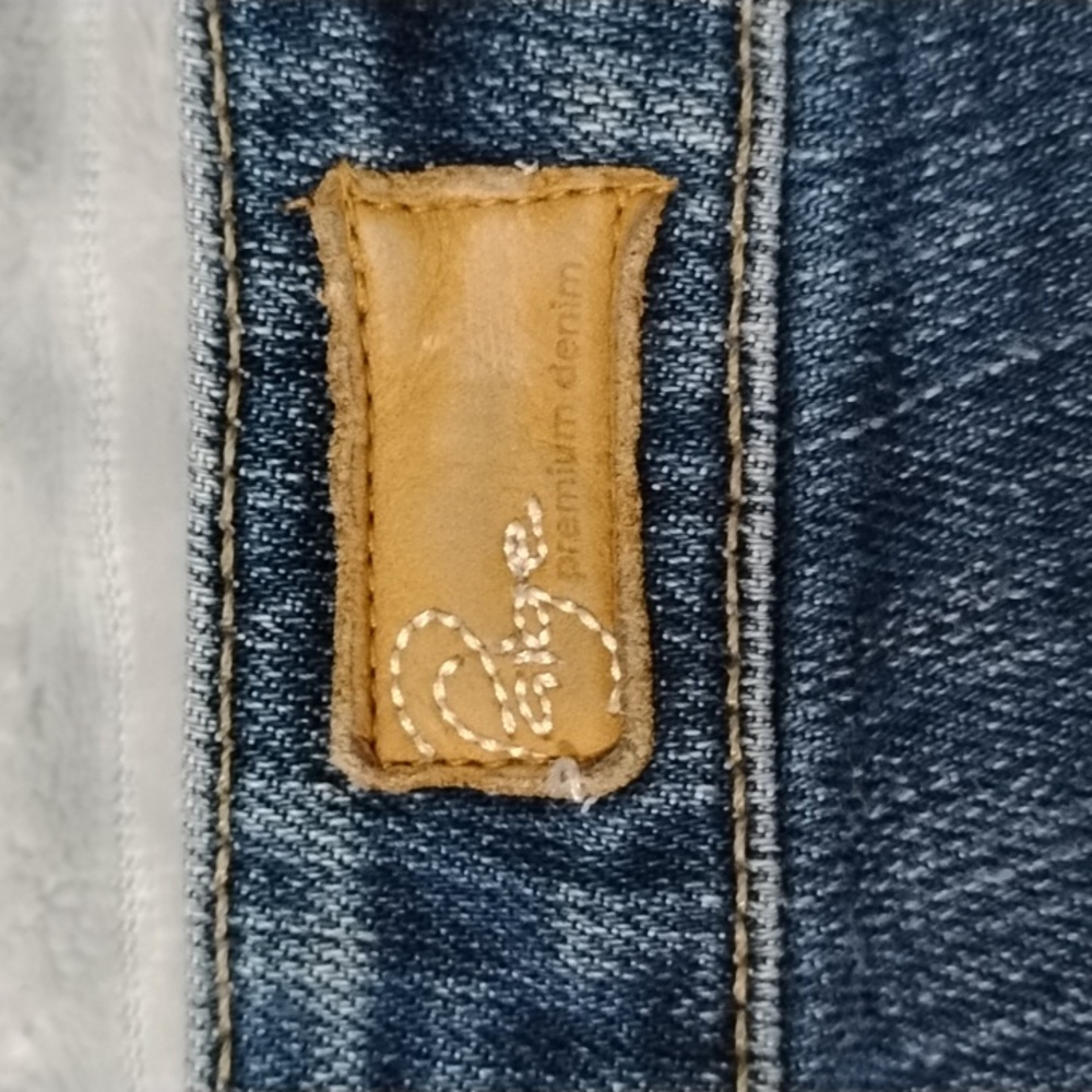PAIGE Dark Blue Flare Jeans - Picture 12 of 14